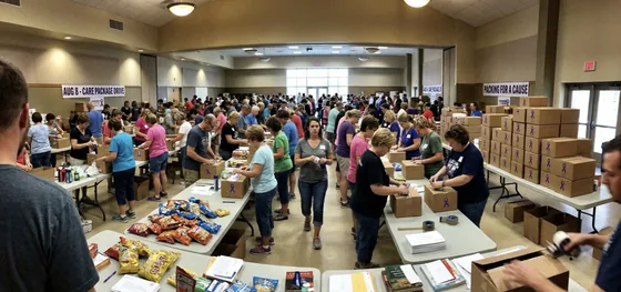 Care Package Assembly Large Scale — August 8, 2023